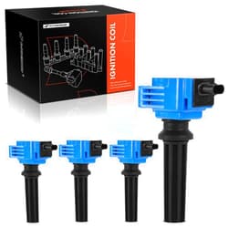 A-Premium Engine Ignition Coil Pack Compatible with Ford Explorer, Escape, Fusion, Focus, Edge, Mustang, Taurus, EcoSport & Land Rover Range Rover Evoque, Discovery Sport & Lincoln & Jaguar, 4-PC Set
