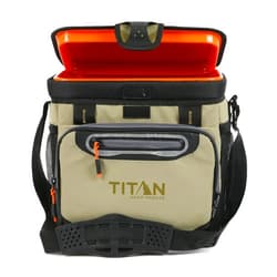 Titan by Arctic Zone Titan Deep Freeze Cooler Zipperless Hardbody Cooler - Deep Freeze Insulation, HardBody Liner, and SmartShelf