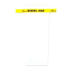 Nasco Whirl-Pak B00679WA Sample Bag, 185mm L x 75mm W, 0.057mm Thickness, 118ml Capacity (Box of 500)