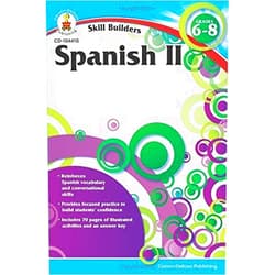 Middle English Edition Spanish II, Grades 6 - 8 (Skill Builders) (2011-01-03)