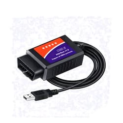 ELM327 USB Adapter OBD2 Scanner for Windows, ELMconfig FoCCCus Diagnostic Scan Tool with MS-Can/HS-Can Switch for Ford Lincoln Mazda Mercury Series Vehicles