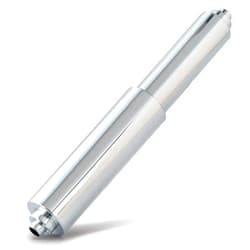 Qualihome Universal Plastic Spring Loaded Toilet Paper Roll Holder Replacement, Chrome (1, Chrome)