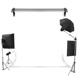 Kate 5ft×7ft Solid White Backdrop Portrait Background for Photography Studio Children and Headshots Background for Photography Video and Television