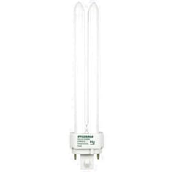 LEDVANCE Sylvania 20669 (4-Pack) CF26DD/E/841/ECO 26-Watt Double Tube Compact Fluorescent Light Bulb, 4100K, 1710 Lumens, 82 CRI, T4 Shape, 4-Pin G24q-3 Base