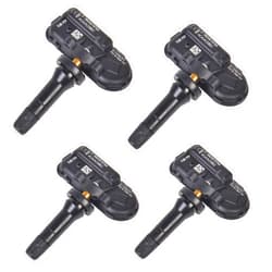 RLP TPMS Sensor Tire Pressure Sensor Replacement Sensors 434MHz Compatible with 2014-2018 Jeep Cherokee Dodge Ram 1500 2500 3500 Replaces 68249197AA 68239720AA 4-Pack