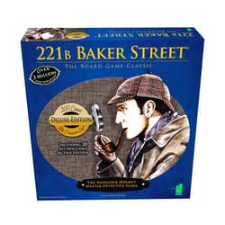 John N. Hansen Deluxe 221B Baker Street Board Game - 200 Intriguing Adventures 2-6 Players