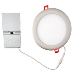 Lithonia Lighting WF6 LL LED 30K BN M6 Ultra-Thin Dimmable LED Recessed Ceiling Light, 3000K | Bright White, Brushed Nickel