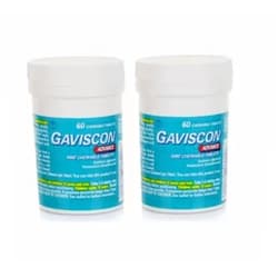 Gaviscon Advanced Mint Chewable Tablets Gaviscon Advance Chewable Tablets Mint - Pack of 2