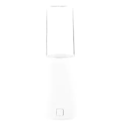 FRCOLOR Kitchen Utensil Holder for Countertop, Multifunctional Draining Chopstick Cage, Minimalistic Fork Spoon Utensil Holder with Lid (White)