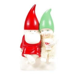 Department 56 Snowbabies Classics Christmas Memories You Gnome Me So Well Figurine, 5.12 Inch, Multicolor