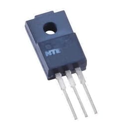 NTE Electronics NTE2941 N-Channel Power MOSFET Transistor, Enhancement Mode, High Speed Switch, TO220 Full Pack Type Package, 60V, 28 Amp