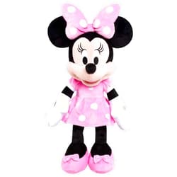 Mickey Mouse Disney Junior Mickey Mouse Large Plush Minnie Mouse, Officially Licensed Kids Toys for Ages 2 Up by Just Play