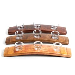 Alpine Wine Design! Wine Barrel Votive, 3 Candles