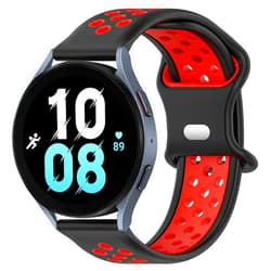 Pailebi 20mm Bands Compatible with Samsung Galaxy Watch 5 / Galaxy Watch 4 40mm 44mm / Galaxy Watch 4 Classic 42mm 46mm / Galaxy Watch 5 Pro 45mm / Watch 6 40mm 44mm / Watch 6 Classic 43mm 47mm, Soft Silicone Breathable Waterproof Sport Strap Replacement Band for Women Men