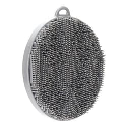 Arswin Exfoliating Silicone Body Scrubber Shower Brush-Soft Silicone Exfoliating Shower Brush, Food-Grade Bath Scrubber, Friendly Shower Scrubber for Body Massage