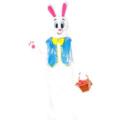 Morph Easter Bunny Costume Adult - Easter Bunny Outfit - Adult Easter Bunny Costume - Mascot Costume Adult Rabbit Costume