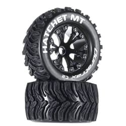 Duratrax Hatchet MT 2.8 2 Wheel Drive Mounted Front Black 2 DTXC3524