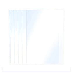3DMkspaceu 5PCS FEP Film 260 x 200 x 0.15mm, FEP Film for ELEGOO Saturn, Saturn S,Mars 4/4 Ultra,Anycubic Photon Mono X,X2,X6K,M3, M3 Plus, Phrozen Sonic Mini 8K Resin/LCD 3D Printer