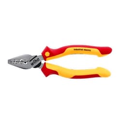 Wiha 32945 7-Inch Insulated Industrial Crimping Pliers