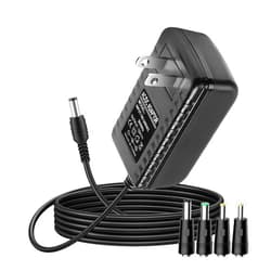 Ycwwzzh 12V AC/DC Charger Power Cord Compatible for Seagate Freeagent Goflex, Backup Plus SRD0SD0, WD Western Digital, Elements Desktop, Fantom Drives, WD_Black D10, Avolusion PRO-5X External Hard Drive