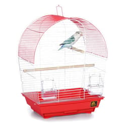 PH Prevue Hendryx Prevue Pet Products South Beach Dome Top Bird Cage, Coral (SP50100)