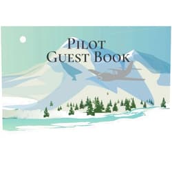 August Henley Pilot Guest Book: Record all Your Fight Passengers