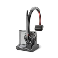 Poly Plantronics - Savi 8210 Office Wireless DECT Headset (Poly) - Single Ear (Mono) - Compatible to Connect to PC/Mac or to Cell Phone via Bluetooth - Works with Teams (Certified), Zoom