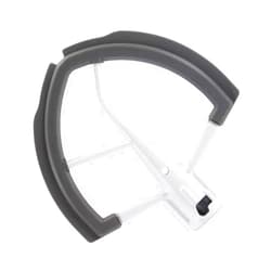 Reikame Flex Edge Beater for Kitchen Aid Mixer 6 Quart Bowl-Lift Stand Mixer Bowls, 6 QT Flat Edge Beater with Flexible Silicone Edges Bowl Scraper
