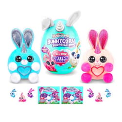 Rainbocorns Bunnycorn Surprise Series 2 (2 Pack) by ZURU Rabbit Bunny Plush Toy Girls Gift Idea (Randomized NON Duplicate)