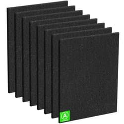 Isinlive 8 Pack HPA300 Carbon Pre Filter Compatible with Honeywell HPA300 Series Air Purifier, Precut Premium HRF-A300 Activated Carbon Filter Replacement for Dust, VOC, Smoke/Pet Odors