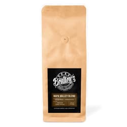 Bentley's Napa Valley Fresh Locally Roasted Bentley’s Napa Valley Coffee Beans Blend - Medium Dark Roast Whole Coffee Beans, Versatile Brew, Flavorful Whole Bean Coffee Blend, 16 Oz.