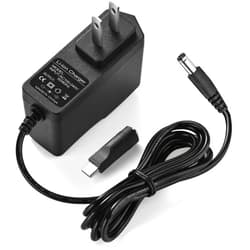 YDRANT Replacement for Crosley Record Player Power Cord, 5V 1A 2A Power Adapter Compatible with Crosley Victrola Wockoder Portable Turntable Record Player(Not for 9V or 12V) ﻿