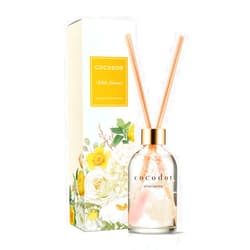 Cocod'or COCODOR Herbarium Reed Diffuser/White Jasmine/6.7oz(200ml)/ Fragrance Scent Essential Oil Stick Diffuser Set for Bedroom Bathroom Home Décor