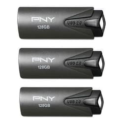 PNY 128GB Attaché USB 2.0 Flash Drive 3-Pack