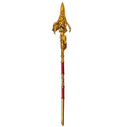 BEERISE Action Figures WH Weapons Spear 22 - Leman Russ Primarch - Parts 3D Printing Resin Model Accessories Applicable to JOYTOY Products - Primarch Size,Age 15 +