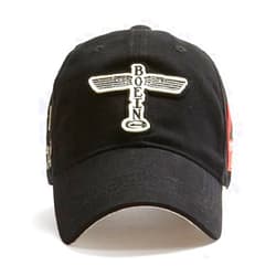 RED CANOE Brands B-17 Flying Fortress Cap, Black, White, Red, Large