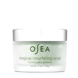 OSEA Seaglow Resurfacing Scrub 1.7oz - Facial Scrub - Face Cleanser - 2 in 1 Face Scrub & Cleanser - Facial Exfoliator and Cleanser - Clean Beauty - Vegan