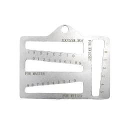 Honkador Key Gauge fits for Kwikset、Weiser & Weslock Measuring Pin Size,1 Pack
