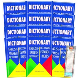 Spanish English Dictionary for Kids,Classroom Dictionary Set Websters Spanish to English Dictionary 2025 Bulk Set for Students, Kids, Adults - Classroom Dictionary Set Bundle with 12 Mini Spanish Dictionaries for Libraries, Classrooms | Complete Reference Book