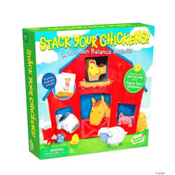 Peaceable Kingdom Stack Your Chickens Stacking Game