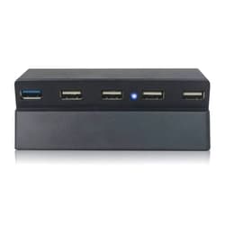 Bealuffe USB Hub for PS4 Slim, USB Extender Expander Extra USB Ports USB Splitter for PS4 Slim (Only for PS4 Slim, NOT for PS4)
