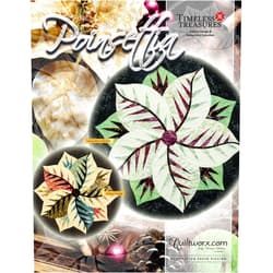 Quiltworx Poinsettia Table Topper Quilt Pattern by Quiltworx,Multi