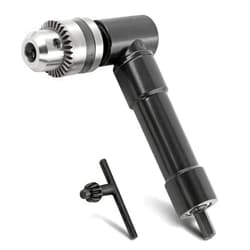 Jamiikury Cordless Right Angle Drill Adapter, 90 Degree Adapter Drill with 3/8