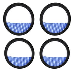 BIHARNT 4 Pack Washable Replacement Filter Compatible with Eureka RapidClean Pro Cordless Stick NEC180, NEC285GR, NEC185, NEC186, NEC190, NEC280TL Vacuum Cleaner