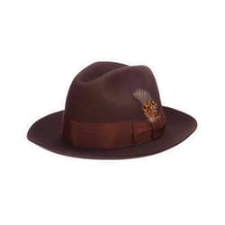 STACY ADAMS Men's Felt Fedora
