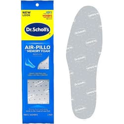 Dr. Scholl's Dr. Scholls Air-Pillo Memory Foam Insoles (M 7-13/W 5-10) (Pack of 3)