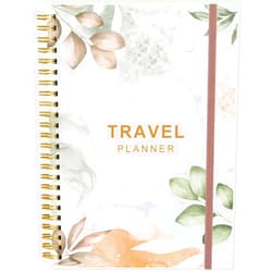 Heveboik Travel Journal for Women & Men, Vacation & Road Trip Planner Organizer, Travel Notebook for 6 Trips, Trip Planner Gift to Record Memories and Adventures from Special Trips, 5.8