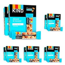 KIND Bars, Almond & Coconut, Healthy Snacks, Gluten Free, 24 Count (Pack of 5)