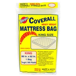 Warp's Warp Brothers CB-86 King Size Mattress Storage Bag, White