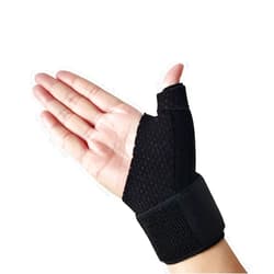 AMABAZR Thumb & Wrist Stabilizer splint for BlackBerry Thumb, Trigger Finger, Pain Relief, Arthritis, Tendonitis, Sprained,Carpal Tunnel,Stable,Lightweight and Breathable Right/Left
